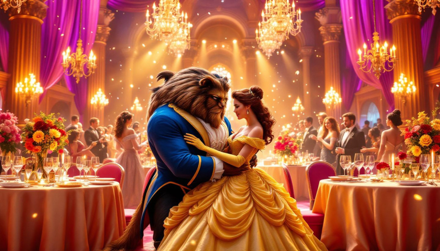 Comment créer une soirée thématique autour de la Belle et la Bête ?